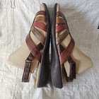 Earth Spirit Carlisle Brown Leather Sandal Sz 11 OpenToe Sling Back Gelron2000 — photo 3
