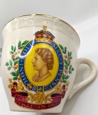 Kelsboro Ware Vintage Queen Elizabeth II Coronation 1953 Made In England Mug