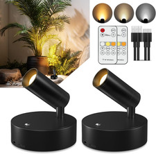 Spot Lights Indoor, 4000Mah Rechargeable Battery LED Spotlight Indoor with Remot