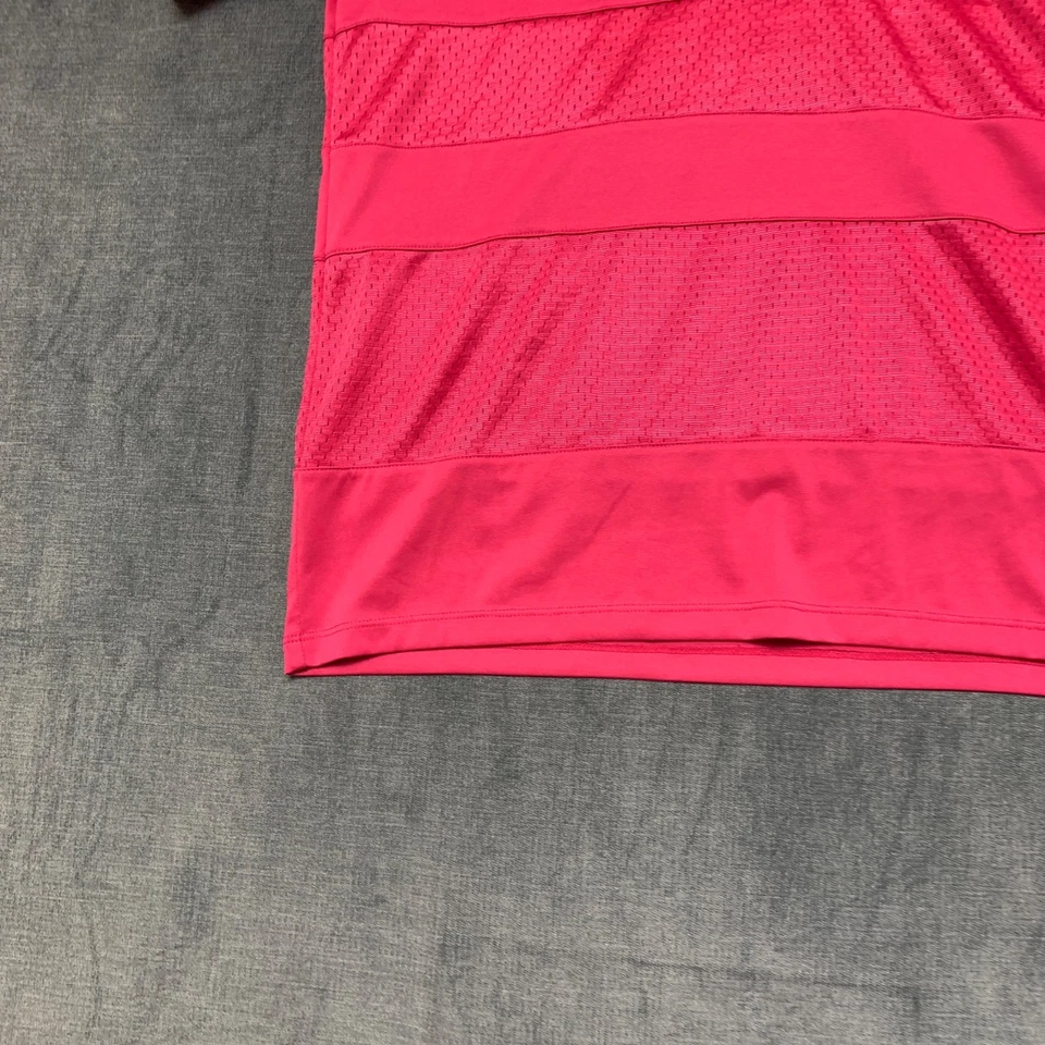 Champion Basketball Jersey Womens Medium Amaranth Mesh V Neck Pullover Athletic - Image 3 of 4