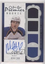 2008-09 O-Pee-Chee Premier 56/299 Patrik Berglund #78 Auto ey6
