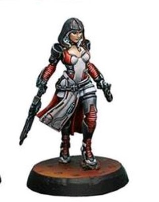 Reverend Healer, Combie Rifle, Nomads, Infinity, Corvus Belli. 