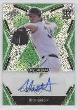2020 Leaf Flash Green 11/25 Nick Garcia #BA-NG2 Auto 0cv