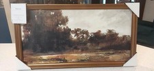 Threshold Studio McGee 13.9" 25.4" Horizontal Landscape Framed Canvas Art READ 
