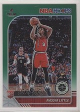 2019-20 Panini NBA Hoops Premium Stock Green Prizm Nassir Little #220 0wp8