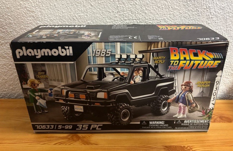 Playmobil 70633 scellé pick-up marty mcfly