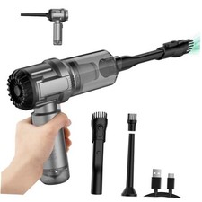 Handheld Mini Car Vacuum Cleaner, 9000Pa Vacuum Cleaner and Air Duster, 120W