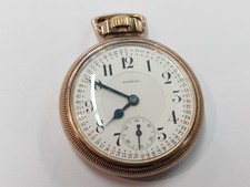 1910 Howard Pocket Watch Railroad Grade Series 1 Model 1907 16s 21j PARTS/REPAIR