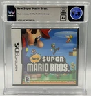 New Super Mario Bros Nintendo DS First Print Sealed New WATA 9.8 A+ Graded