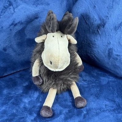 Authentic Merrick Moose Jellycat NWT Retired Plush (minor Bend On Tag - See Pics
