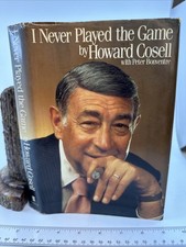 I Never Played the Game Howard Cosell 1985 1st Ed HC DJ Sports (58-17)