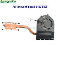 02DL825 CPU Heatsink Fan For Lenovo Thinkpad E490 20N8 20N9 E590 20NB 02DL824