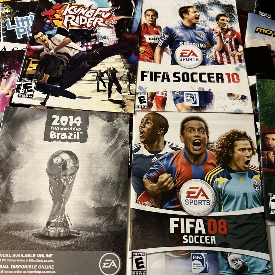 40 Manuales de Videojuegos Play Station 3 (PS3) - Red Dead - Ghost Recon - NBA + Más Foto 3 de 4