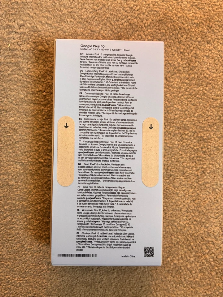 Google Pixel 10 **GA10214-GB** 5G 128GB AI Mobile Phone - Frost BRAND NEW!! UK - Image 3 of 4