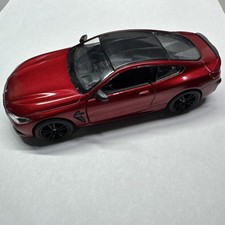 2021 BMW M8 Competition Coupe 1:38 Scale Diecast Model Red by Kinsmart