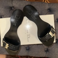 Christian Dior Logo Sandal With Box Size 37.5...
