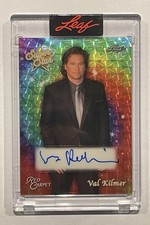 2025 Leaf Red Carpet Val Kilmer Autograph Auto 1/1 One Of One Hollywood