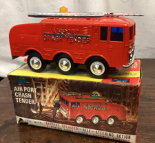 very rare Thunderbirds gerry anderson era JR21 Airport fire truck boxed 9inch