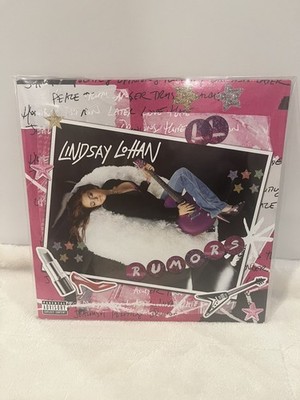 Lindsey Lohan Rumors 7 Inch Vinyl Record Single Pink Like New