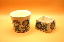 Vintage Replacement Set of 2 Figgjo Flint Tor Viking Turi Design Norway Floral