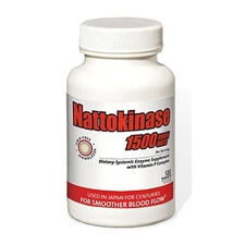 Nattokinase 1500 Systemic Enzyme 120 Tabs
