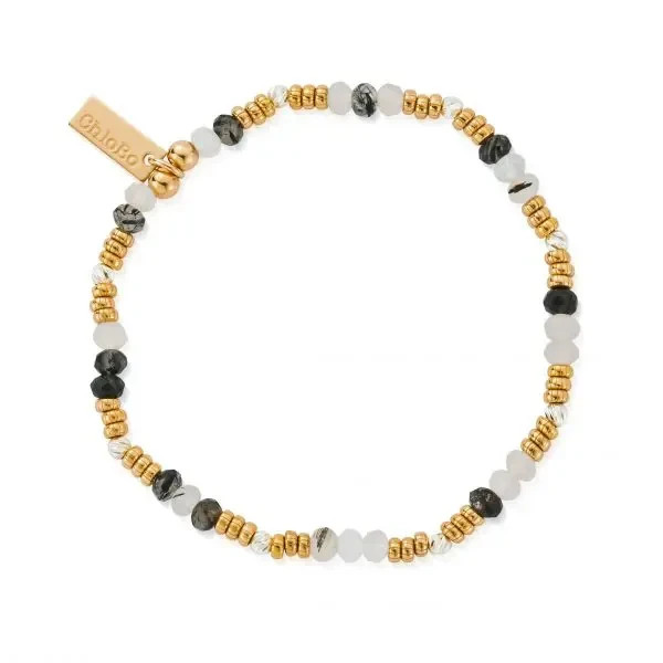 ChloBo Stone of Empowerment Bracelet in Gold-18k Gold Plated Layering Bracelet