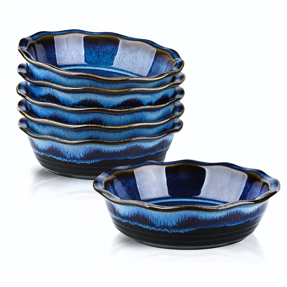 Ceramic Pie Dish, 6.5 Inches Pie Pan, Pot Pie Pans for Baking, Pie Plate for ...
Opens in a new wind