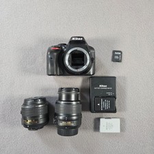 Nikon D3300 Digital SLR Camera with 18-55mm L...