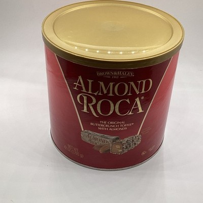 Brown & Haley Almond Roca 42oz Buttercrunch Toffee Large Tin NEW 2027