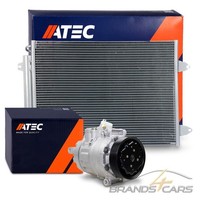 Atec Kompressor + Kondensator SET Klimaanlage FÜR VW CC B7 Passat B6 3C B7 3C