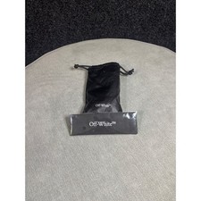 Off-White Virgil Abloh Sunglasses Case Box Pouch and Cleaning Cloth Set Black
