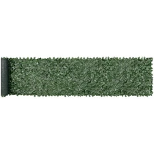 Uimoso 39x198" Artificial Faux Ivy Leaf Privacy Fence Screen Mesh Cloth Backing