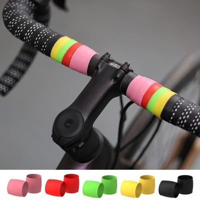 Quick Setup Silikon Fixringe für Rennrad Lenkerband 2 Stück