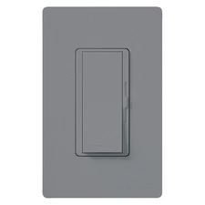 LUTRON DVSTV-GR Lighting Dimmer,120 to 277V,Gray 36WH26