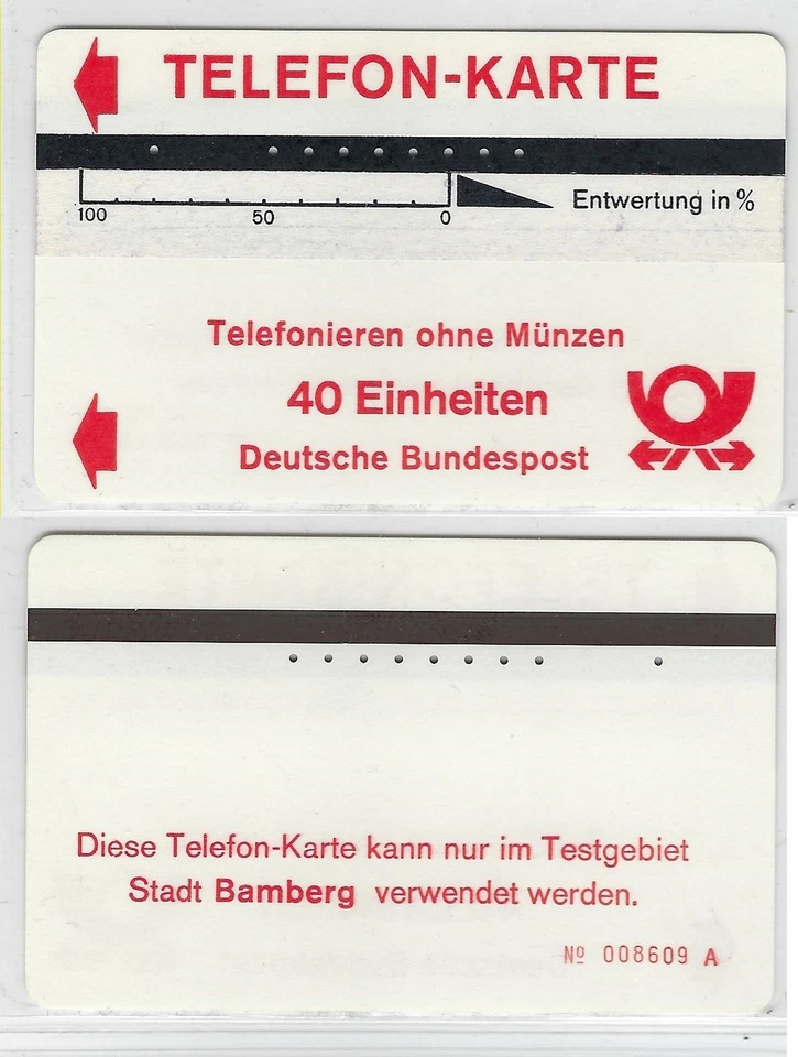 Testkarte Bamberg Kartonpapier - Bild 1 von 1