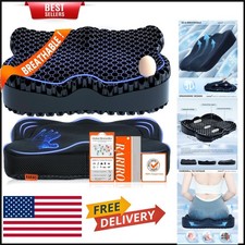 Soft Gel Seat Cushion with Waterproof Cover - Ideal for Wheelchairs & More