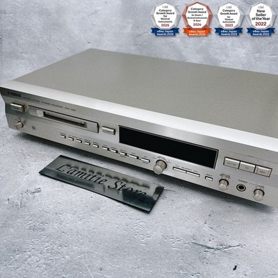 【中古】「非常に良い」YAMAHA MDX-596(N) MDレコーダ (ゴールド) Yamaha MDX-596 MD Recorder Mini Disc Deck Player Gold Japan MDX596