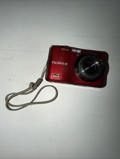 Fujifilm FinePix AX AX500 14MP HD 5x Optical Zoom Red Digital Cam NoBatt/C Q85