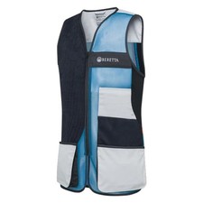 Beretta Uniform Pro 20.20 Shooting Vest, Ebony/Ice Gray, Large GT761T155309SZL 