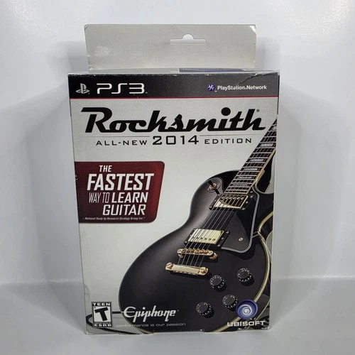 Rocksmith 2014 Edition Game and Real Tone Cable Sony PlayStation 3