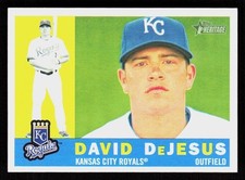 2009 Topps Heritage #367 David DeJesus
