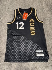 Chelsea Gray Las Vegas Aces Nike Rebel Edition Jersey - Black Youth Sz M New