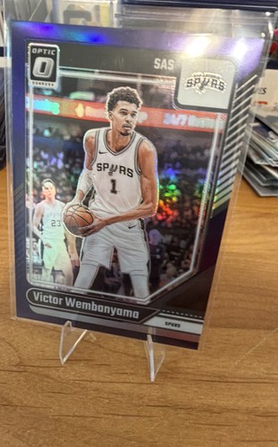 2024-25 Panini Donruss Optic - Victor Wembanyama #45 Purple Prizm