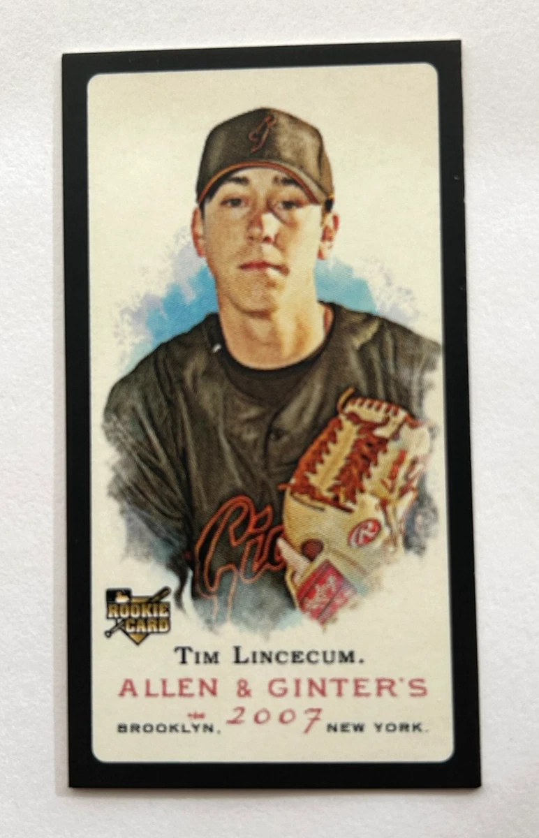 Tim Lincecum Baseball Sports Trading Cards & Accessories Rookie