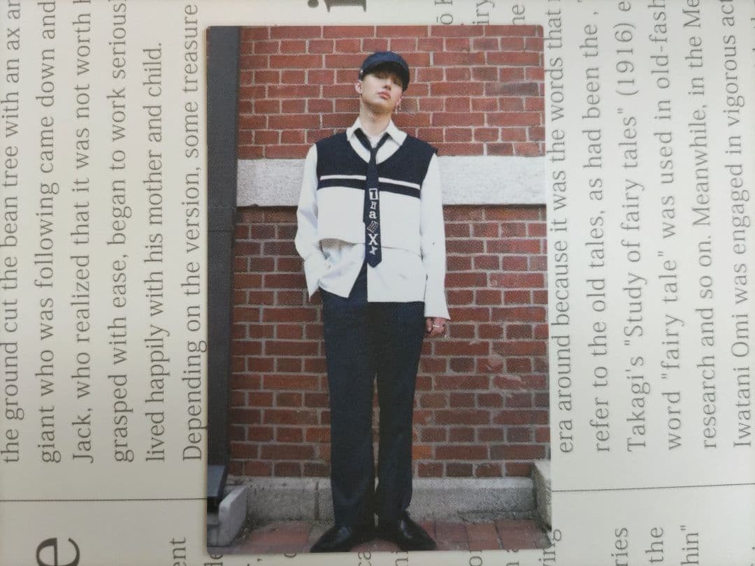 Ateez mingi ar card zero fever part 1 unused 2. 75x4. 75in k-pop photocard