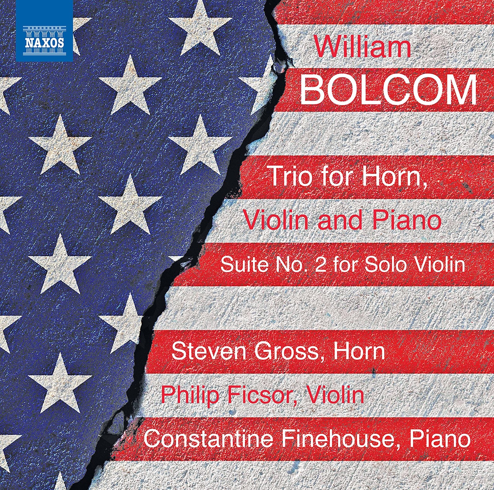 8579102 Gross/Ficsor/Finehouse William Bolcom: Trio For Horn, Violin and Piano