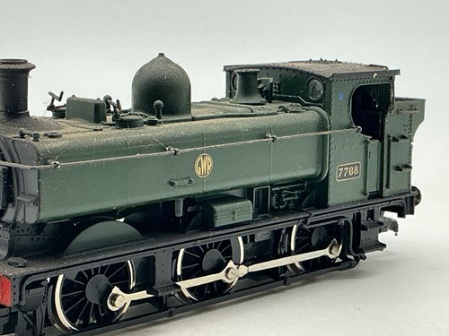 T923 Bachmann 31-900 Class 57XX 0-6-0PT 7768 in GWR grün PLAYWORN GEBRAUCHT - Bild 4 von 16