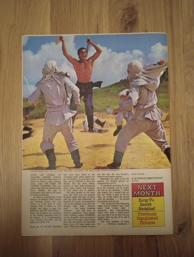 Martial Arts Magazine Kung-Fu Monthly No.9 Exclusive Interview with Bruce Lee - Picture 3 of 4