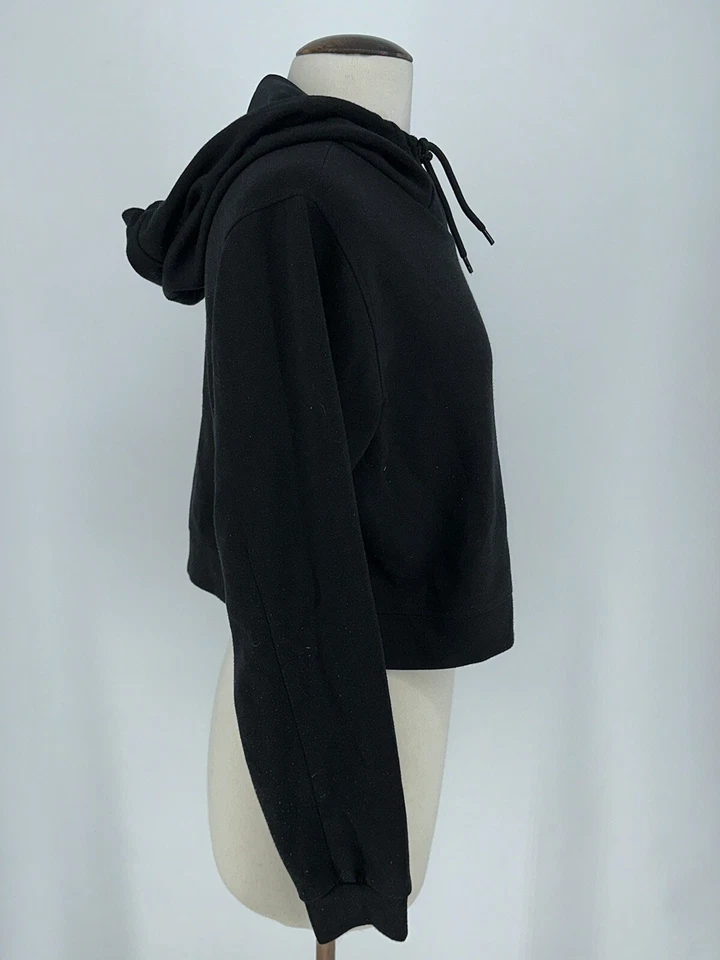 Only Play Women’s Black Cropped Hoodie Size M - Image 2 of 4
