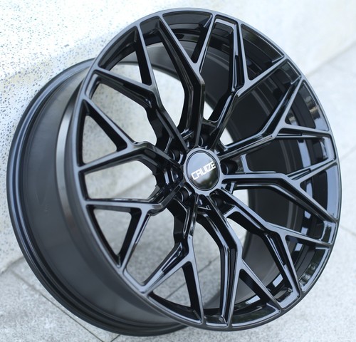 Paire De Jantes Alliage 21x9 TTRS Style Rotor Fendu, Finition Usinée Métal Armé